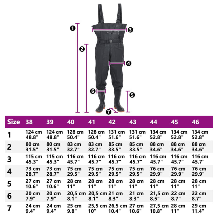 Salopetă cu pieptar, cizme și curea, negru, mărimea 46 - WALTI WALTI