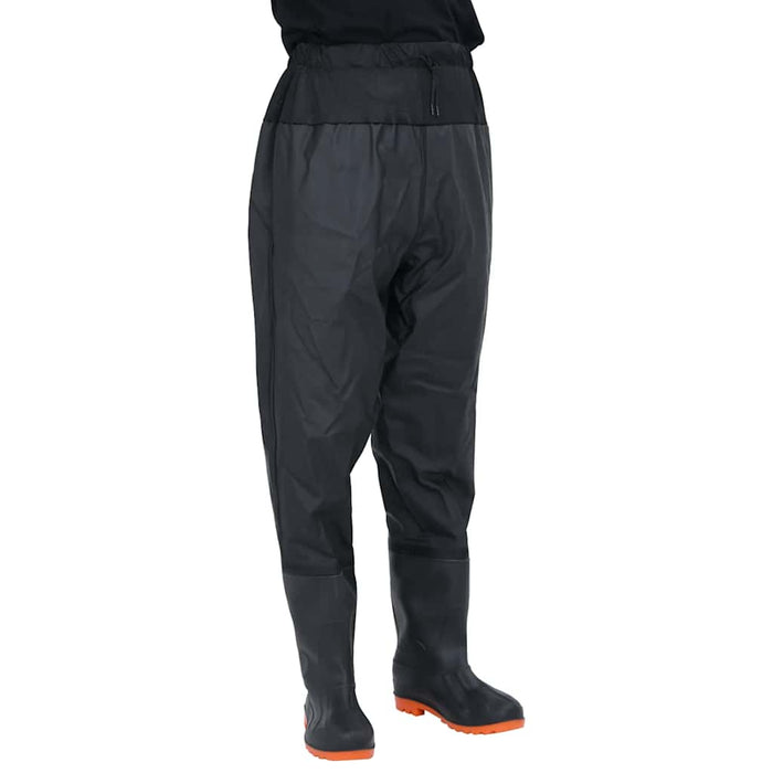 Pantaloni cu talie înaltă cu cizme, negru, mărimea 39 - WALTI WALTI