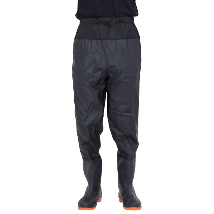 Pantaloni cu talie înaltă cu cizme, negru, mărimea 41 - WALTI WALTI