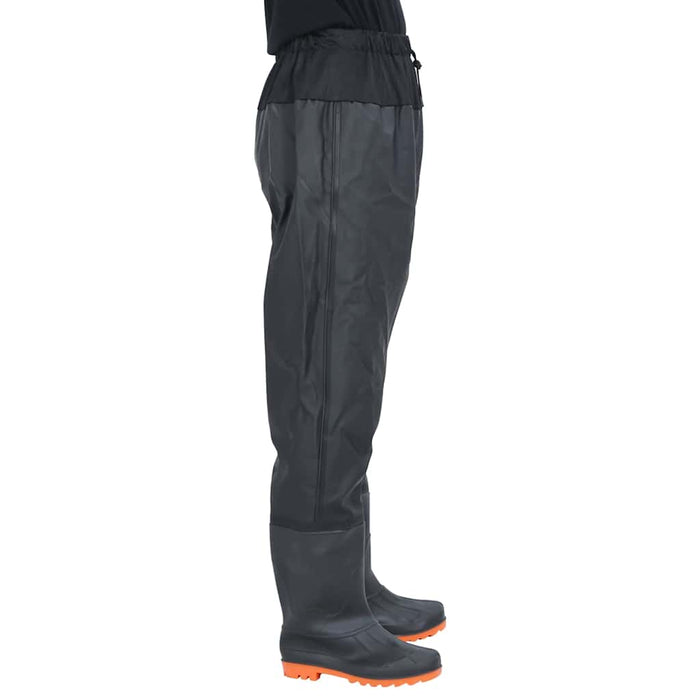 Pantaloni cu talie înaltă cu cizme, negru, mărimea 41 - WALTI WALTI