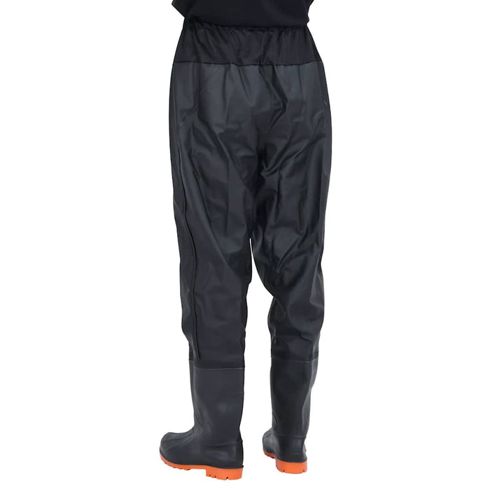 Pantaloni cu talie înaltă cu cizme, negru, mărimea 41 - WALTI WALTI
