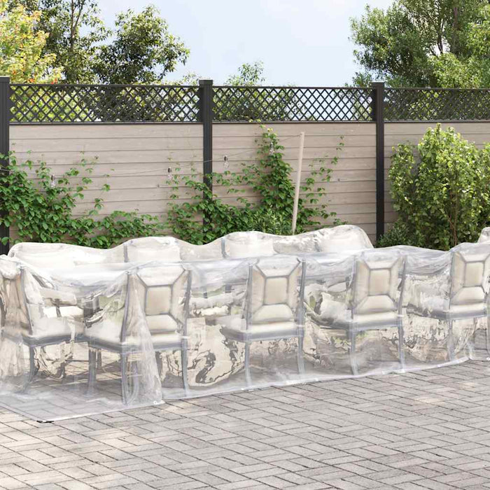 Prelata transparenta cu ochiuri 3x6 m polietilena - WALTI WALTI