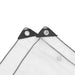 Prelata transparenta cu ochiuri 5x12 m polietilena - WALTI WALTI