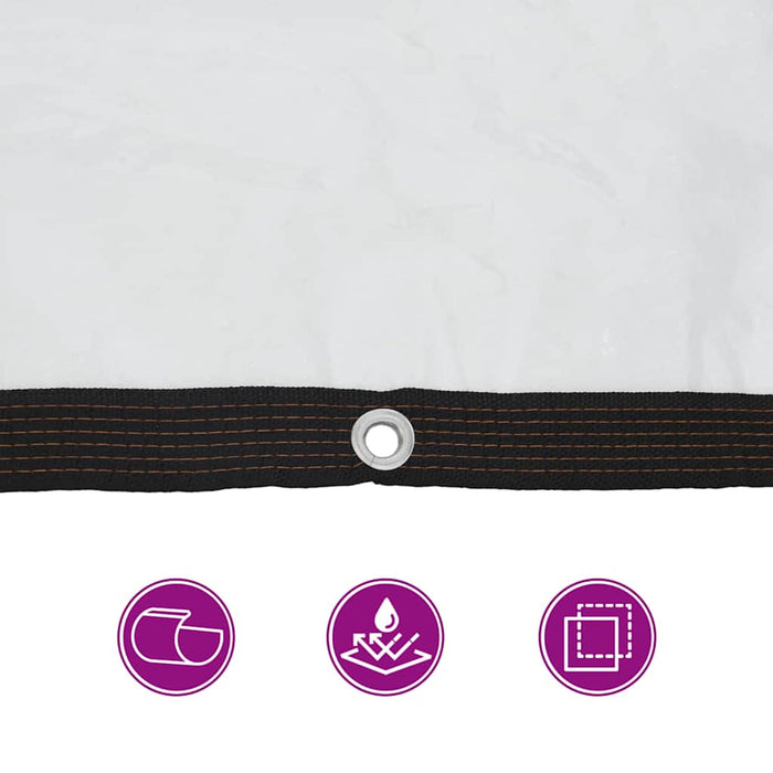 Prelata transparenta cu ochiuri 10x12 m polietilena - WALTI WALTI