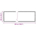 Prelata transparenta cu ochiuri 1x5 m PVC - WALTI WALTI