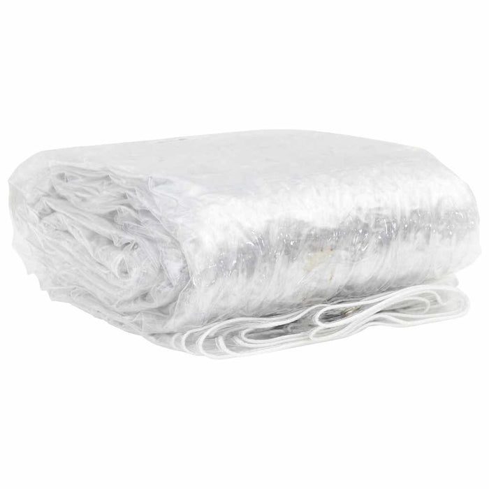 Prelata transparenta cu ochiuri 1x8 m PVC - WALTI WALTI