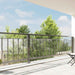 Prelata transparenta cu ochiuri 1x8 m PVC - WALTI WALTI