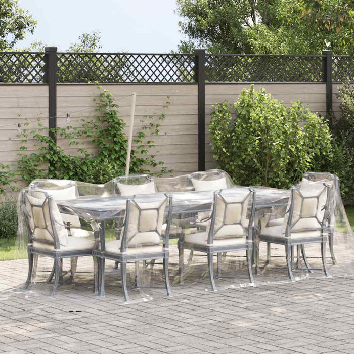 Prelata transparenta cu ochiuri 2x5 m PVC - WALTI WALTI