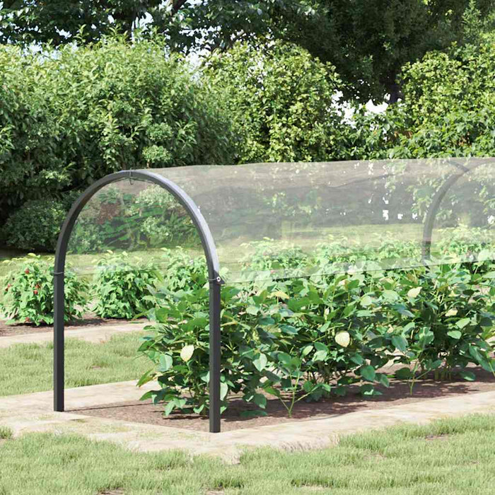 Prelata transparenta cu ochiuri 2x10 m PVC - WALTI WALTI