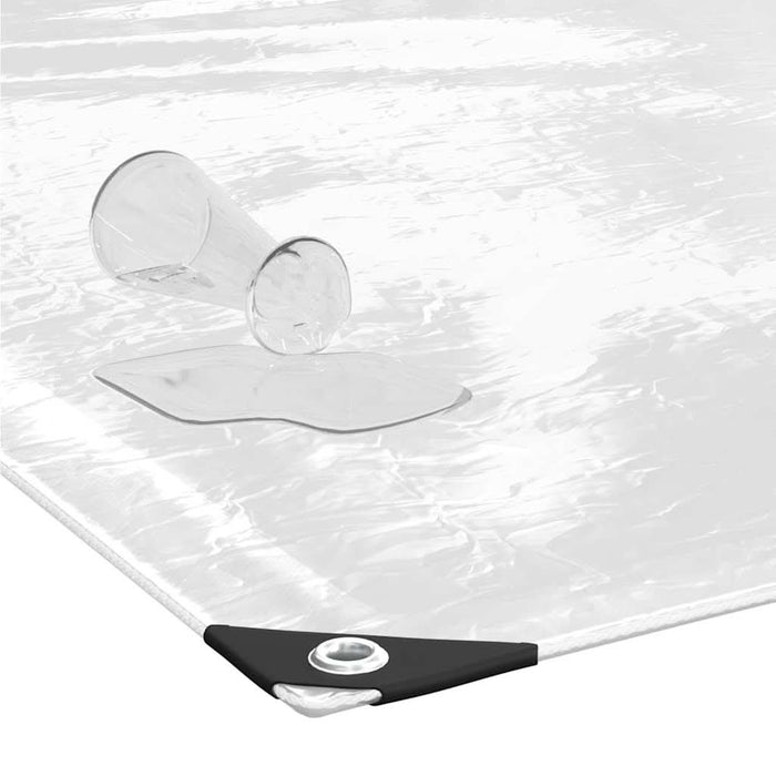Prelata transparenta cu ochiuri 3x10 m PVC - WALTI WALTI