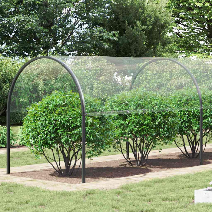 Prelata transparenta cu ochiuri 4x12 m PVC - WALTI WALTI