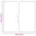 Prelata transparenta cu ochiuri 5x6 m PVC - WALTI WALTI