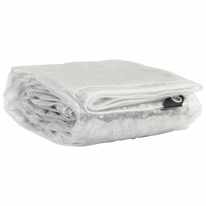 Prelata transparenta cu ochiuri 5x10 m PVC - WALTI WALTI