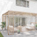 Prelata transparenta cu ochiuri 6x10 m PVC - WALTI WALTI