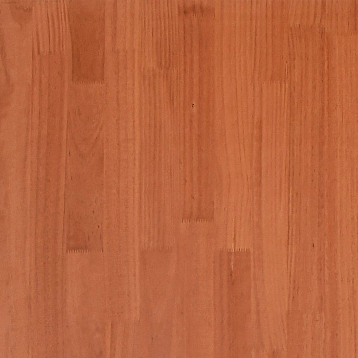 Cadru pat fără saltea, maro ceruit, 140x190 cm, lemn masiv pin - WALTI WALTI