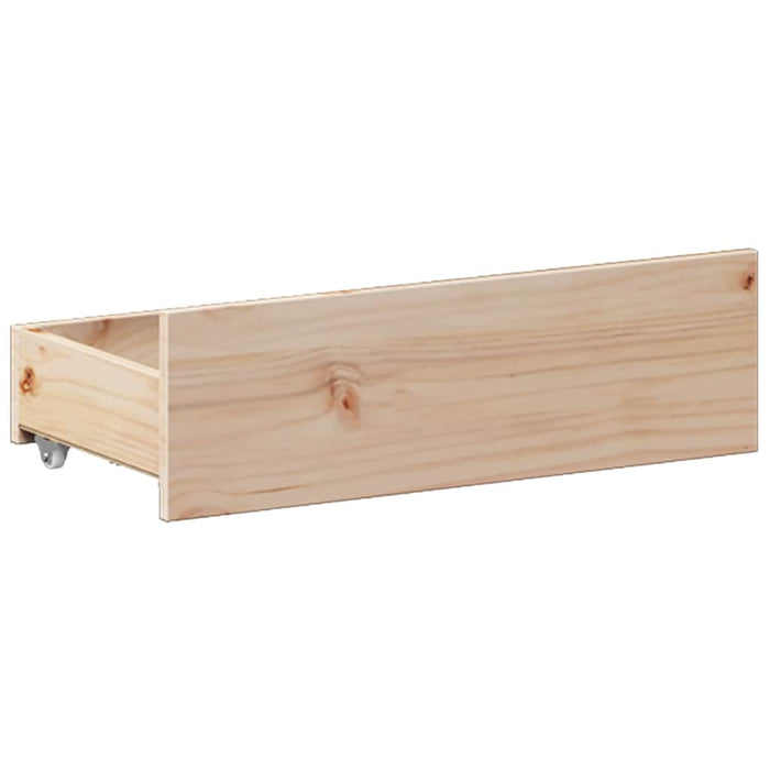 Cadru pat fără saltea/cu tăblie, 140x190 cm, lemn masiv de pin - WALTI WALTI