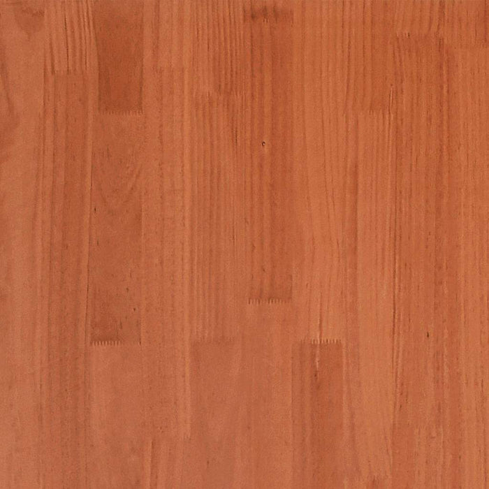 Cadru de pat fără saltea, maro ceruit 200x200 cm lemn masiv pin - WALTI WALTI