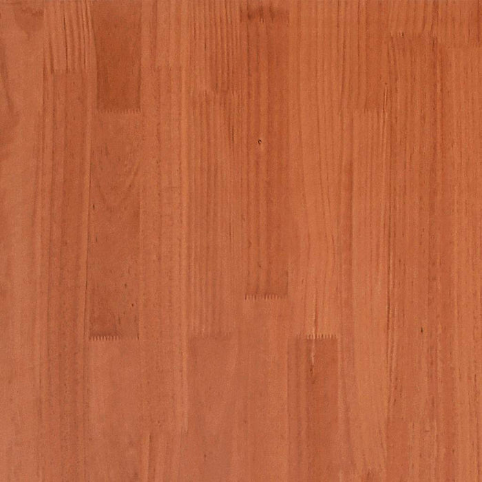 Cadru de pat fără saltea, maro ceruit 200x200 cm lemn masiv pin - WALTI WALTI