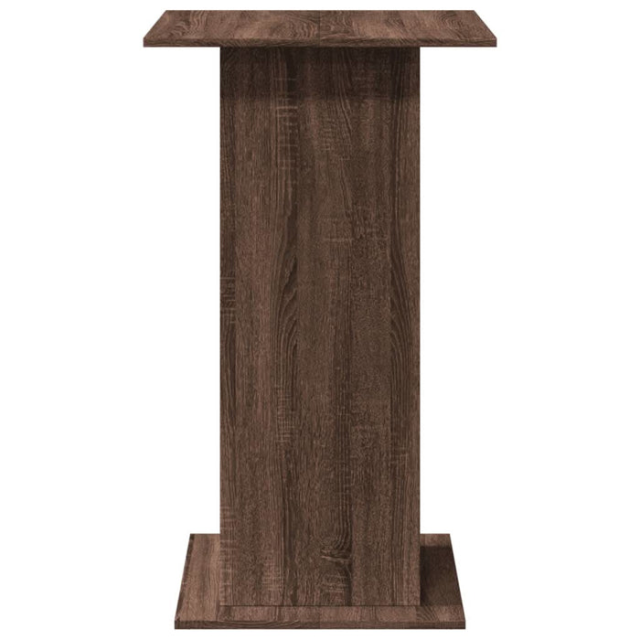 Masă bar cu depozitare stejar maro 60x60x102 cm lemn prelucrat - WALTI WALTI