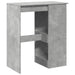 Masă de bar cu raft gri beton 90x47,5x103,5 cm lemn prelucrat - WALTI WALTI