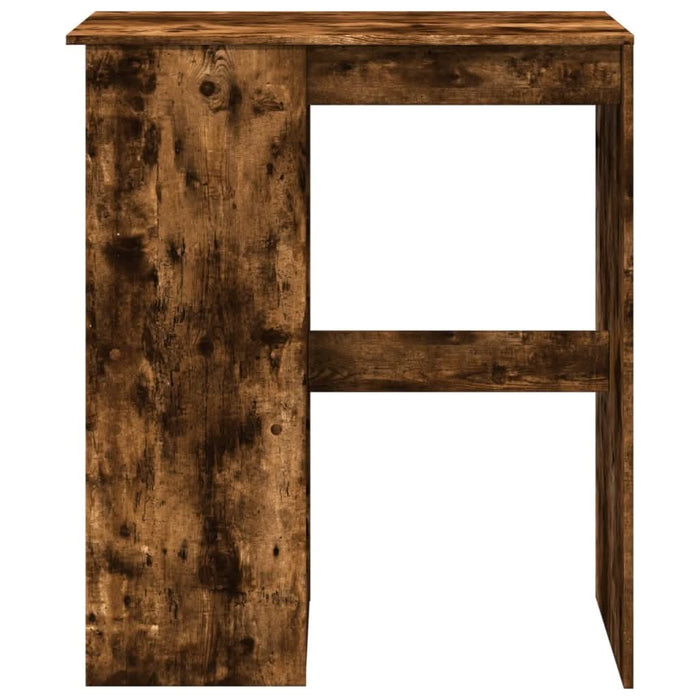 Masă bar cu raft stejar fumuriu 90x47,5x103,5 cm lemn prelucrat - WALTI WALTI