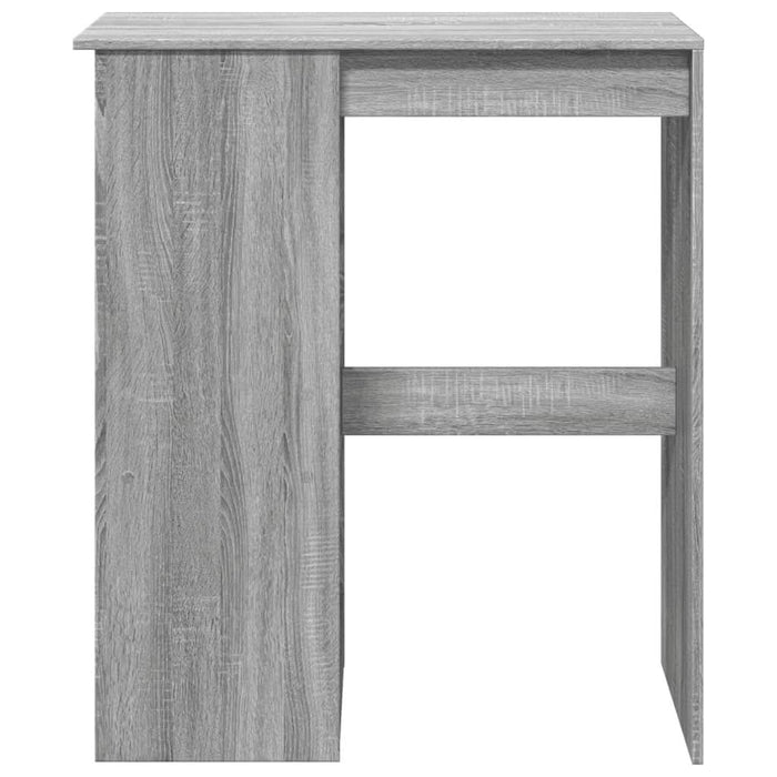 Masă bar cu rafturi gri sonoma 90x47,5x103,5 cm lemn prelucrat - WALTI WALTI