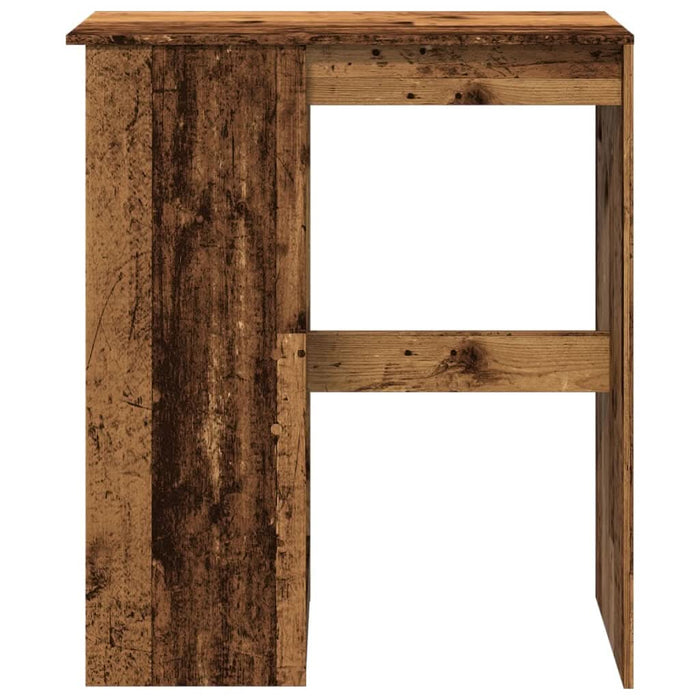 Masă bar cu rafturi lemn vechi 90x47,5x103,5 cm lemn prelucrat - WALTI WALTI