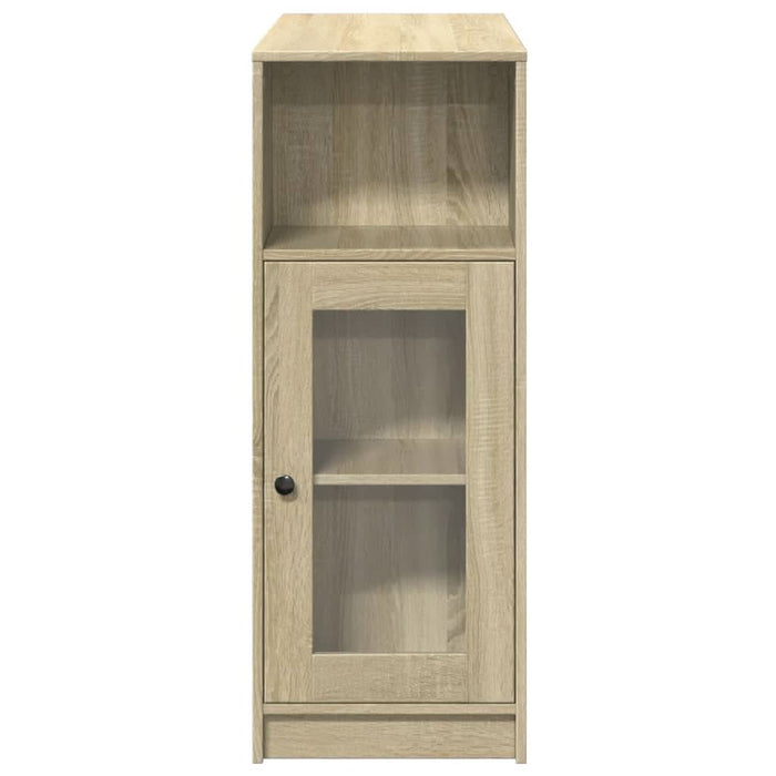 Masă bar cu rafturi stejar sonoma 101x40x103,5cm lemn prelucrat - WALTI WALTI