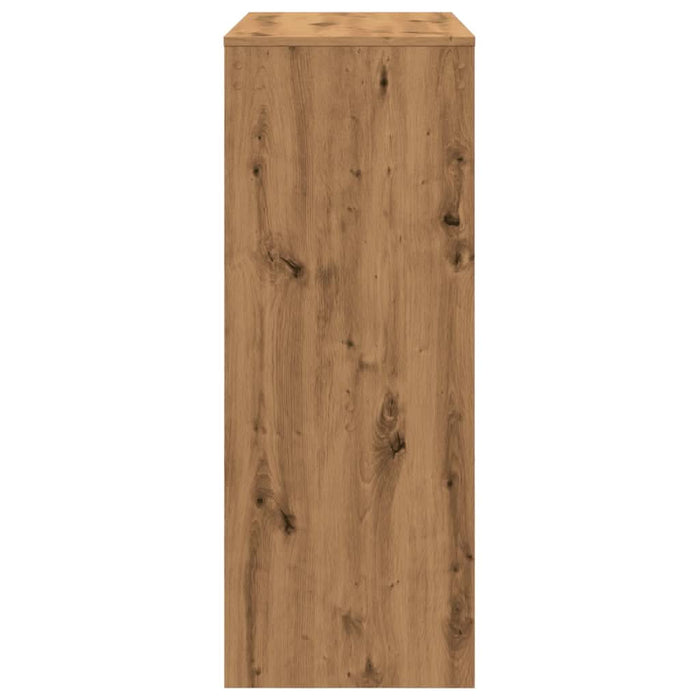 Masă bar cu rafturi, stejar artizanal, 90x40x103,5 cm, lemn - WALTI WALTI