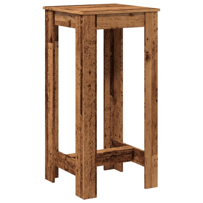 Masă bar, lemn vechi, 51x50x103,5 cm, lemn prelucrat - WALTI WALTI