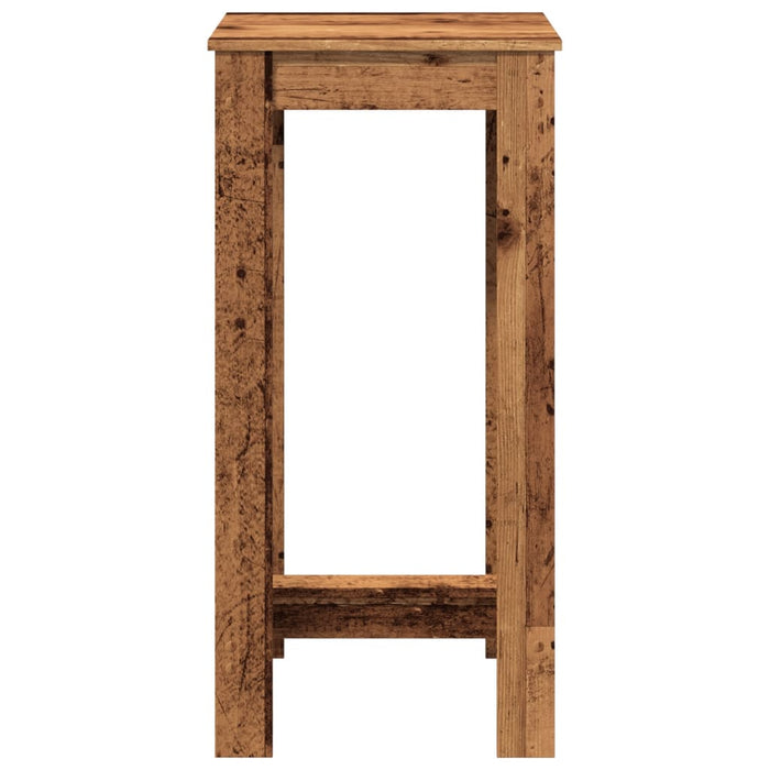 Masă bar, lemn vechi, 51x50x103,5 cm, lemn prelucrat - WALTI WALTI