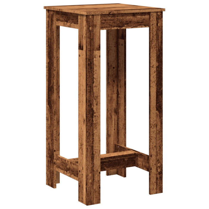 Masă bar, lemn vechi, 51x50x103,5 cm, lemn prelucrat - WALTI WALTI