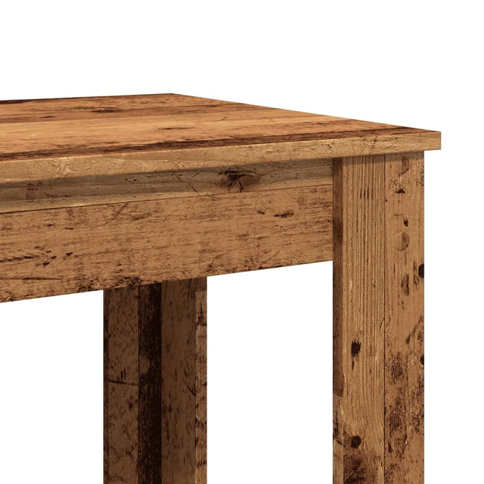 Masă bar, lemn vechi, 51x50x103,5 cm, lemn prelucrat - WALTI WALTI
