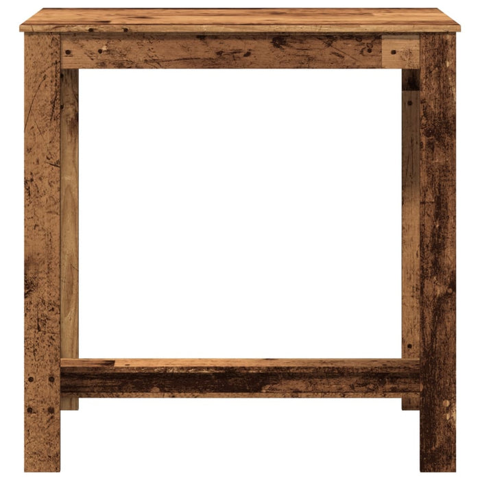 Masă de bar, lemn vechi, 102x50x103,5 cm, lemn prelucrat - WALTI WALTI