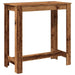 Masă de bar, lemn vechi, 102x50x103,5 cm, lemn prelucrat - WALTI WALTI
