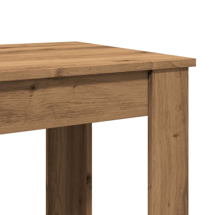 Masă de bar, stejar artizanal, 102x50x103,5 cm, lemn prelucrat - WALTI WALTI