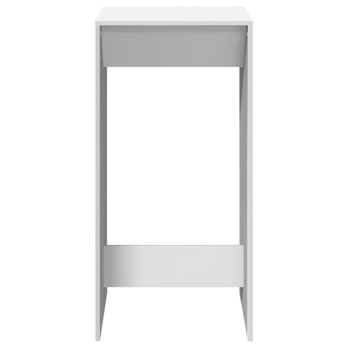 Masă bar, alb, 51x50x103,5 cm, lemn prelucrat - WALTI WALTI