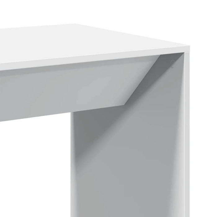 Masă bar, alb, 51x50x103,5 cm, lemn prelucrat - WALTI WALTI