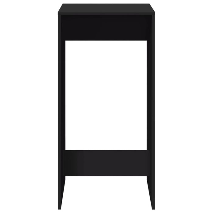 Masă bar, negru, 51x50x103,5 cm, lemn prelucrat - WALTI WALTI