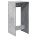 Masă bar, gri beton, 51x50x103,5 cm, lemn prelucrat - WALTI WALTI