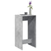 Masă bar, gri beton, 51x50x103,5 cm, lemn prelucrat - WALTI WALTI