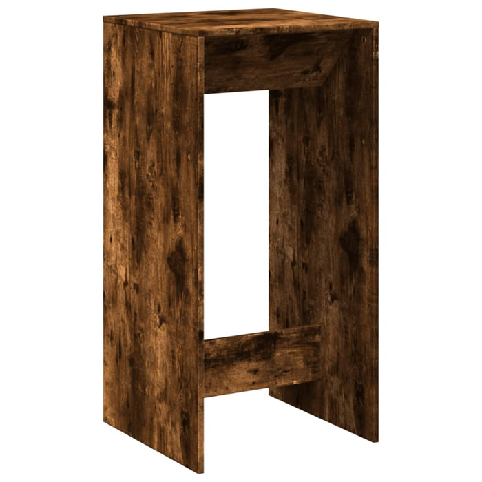 Masă de bar, stejar fumuriu, 51x50x103,5 cm, lemn prelucrat - WALTI WALTI