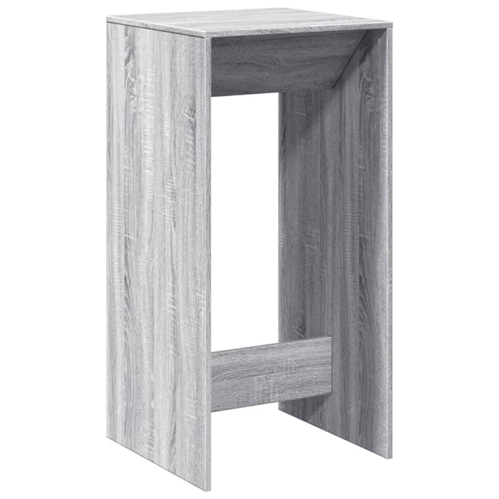 Masă bar, gri sonoma, 51x50x103,5 cm, lemn prelucrat - WALTI WALTI
