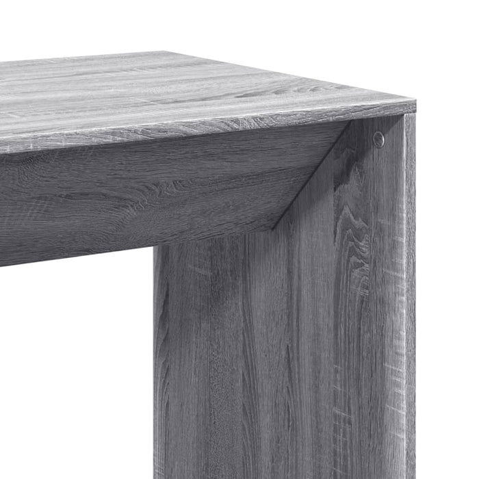 Masă bar, gri sonoma, 51x50x103,5 cm, lemn prelucrat - WALTI WALTI