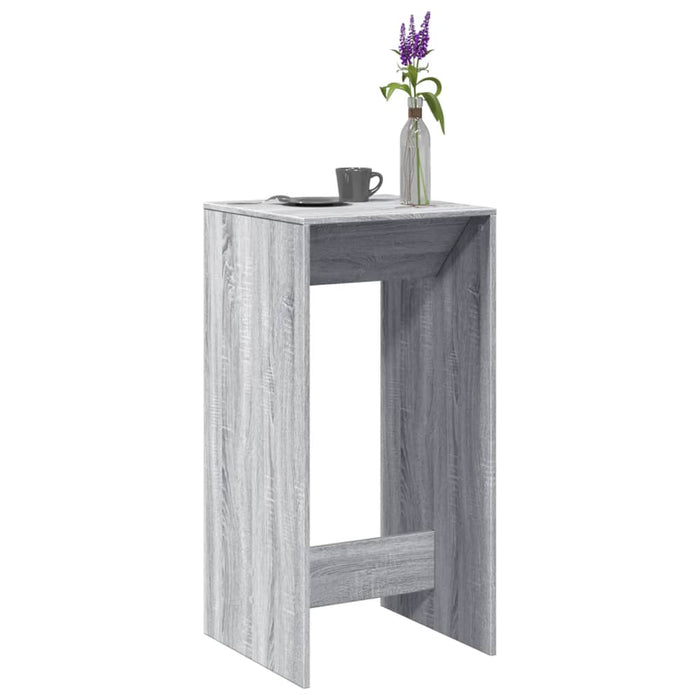 Masă bar, gri sonoma, 51x50x103,5 cm, lemn prelucrat - WALTI WALTI