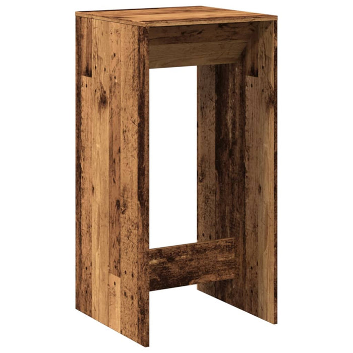 Masă bar, lemn vechi, 51x50x103,5 cm, lemn prelucrat - WALTI WALTI