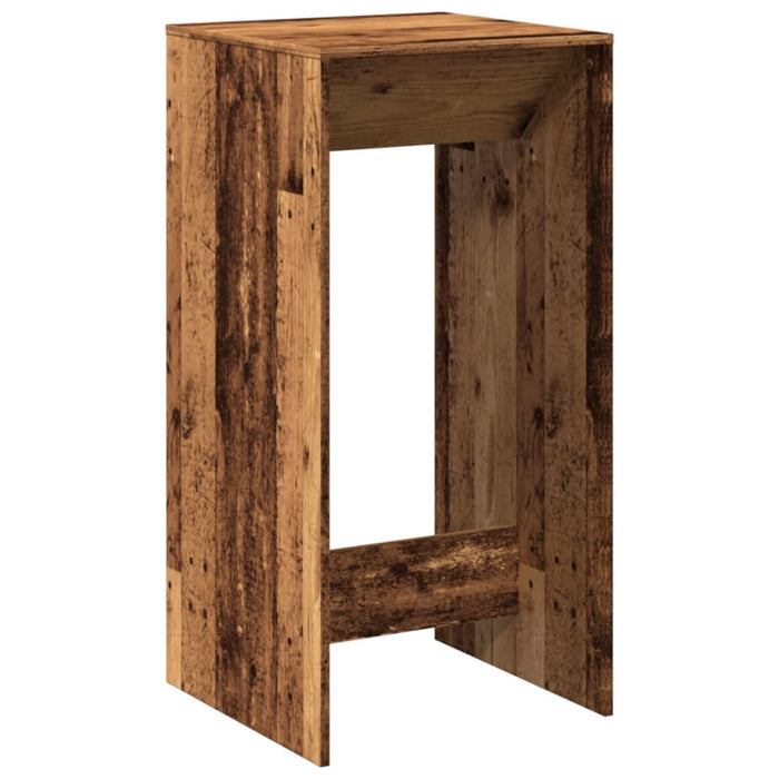 Masă bar, lemn vechi, 51x50x103,5 cm, lemn prelucrat - WALTI WALTI