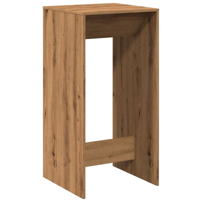 Masă de bar, stejar artizanal, 51x50x103,5 cm, lemn prelucrat - WALTI WALTI