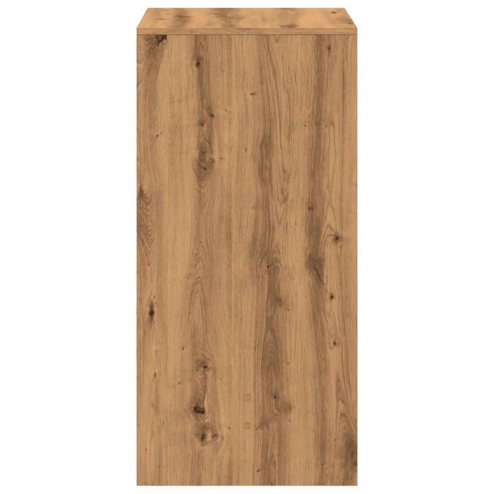 Masă de bar, stejar artizanal, 51x50x103,5 cm, lemn prelucrat - WALTI WALTI