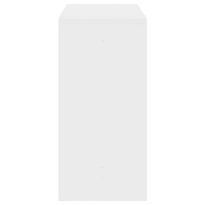 Masă de bar, alb, 102x50x103,5 cm, lemn prelucrat - WALTI WALTI
